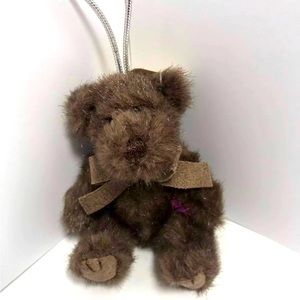 BNWT Bath and Body Works Mini Brown Teddy Bear ornament GREAT GIFT TOPPER